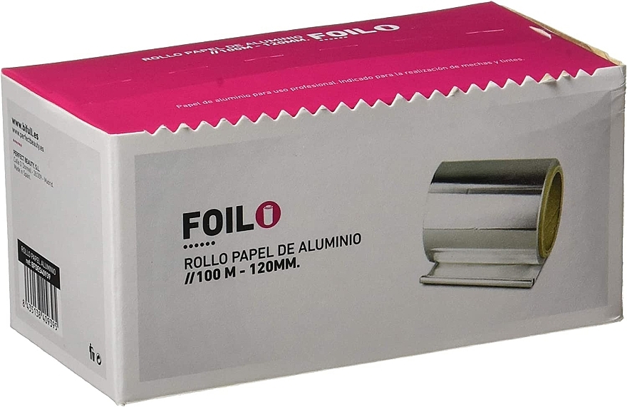 Folia aluminiowa, 100 m - Bifull Professional Aluminium Foil — Zdjęcie N1