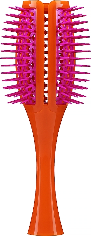 Szczotka do włosów Tulipan, pomarańczowo-fioletowa - Janeke Tulip Vented Brush Curvy — Zdjęcie N2