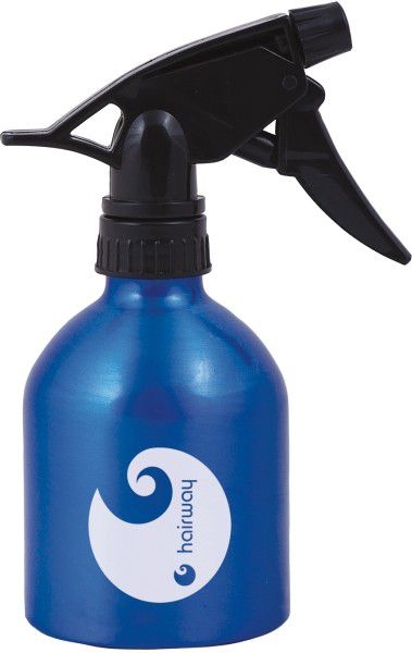 Rozpylacz aluminiowy na wodę, niebieski - Hairway Barrel Logo — Zdjęcie N1