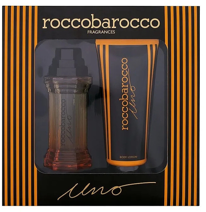 Roccobarocco Uno - Zestaw (edp/100ml + b/lot/200ml) — Zdjęcie N1