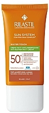 Przeciwsłoneczny krem matujący do skóry z niedoskonałościami SPF 50+ - Rilastil Sun System Water Touch Anti-Blemish Matt Cream SPF 50+ — Zdjęcie N1