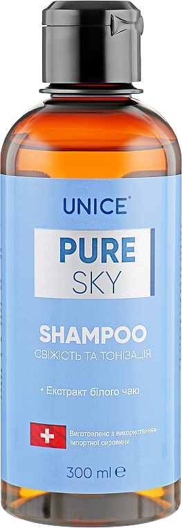 Odświeżający szampon do włosów - Unice Pure Sky — Zdjęcie N1