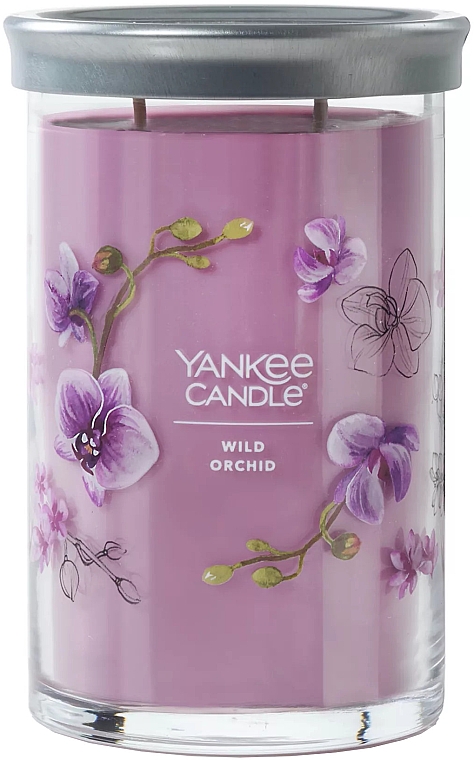 Świeca zapachowa na stojaku Wild Orchid, 2 knoty - Yankee Candle Wild Orchid Tumbler — Zdjęcie N1