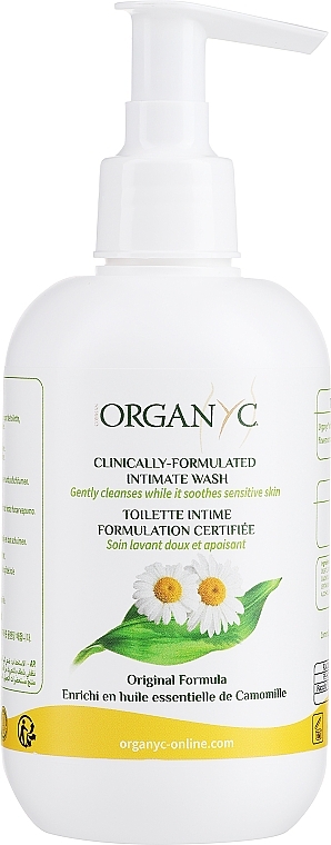 Organiczne mydło w płynie do higieny intymnej z rumiankiem - Corman Organyc Intimate Wash Gel With Camomile — Zdjęcie N1