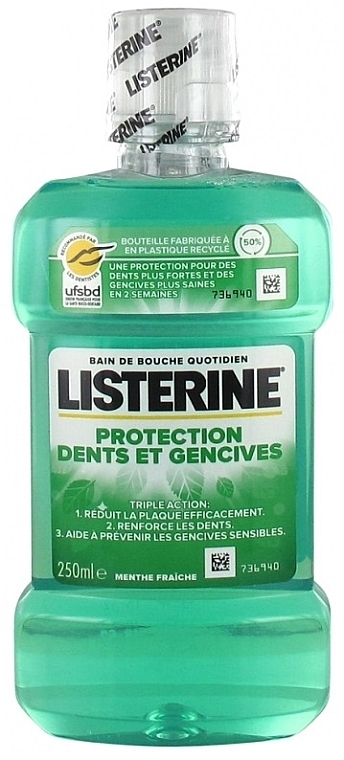 Płyn do płukania ust - Listerine Protection Mouthwash — Zdjęcie N2