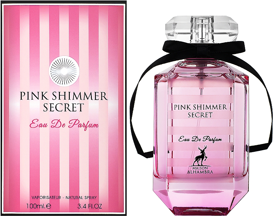 Alhambra Pink Shimmer Secret - Woda perfumowana — Zdjęcie N2