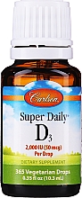 Kup Witamina D3 w płynie - Carlson Labs Super Daily D3