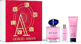 Kup Giorgio Armani My Way - Zestaw (edp/90 ml + edp/15 ml + b/lot/75 ml)