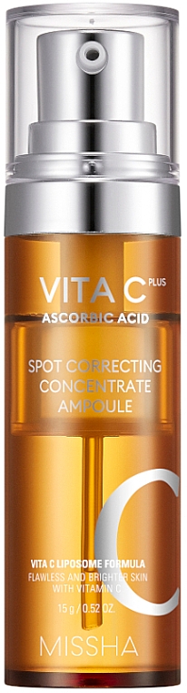 Serum z witaminą C - Missha Vita C Plus Spot Correcting Concentrate Ampoule — Zdjęcie N1