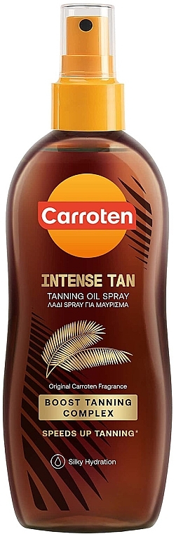 Olejek do opalania w sprayu - Carroten Intense Tan Oil Spray Boost Tanning Complex — Zdjęcie N1