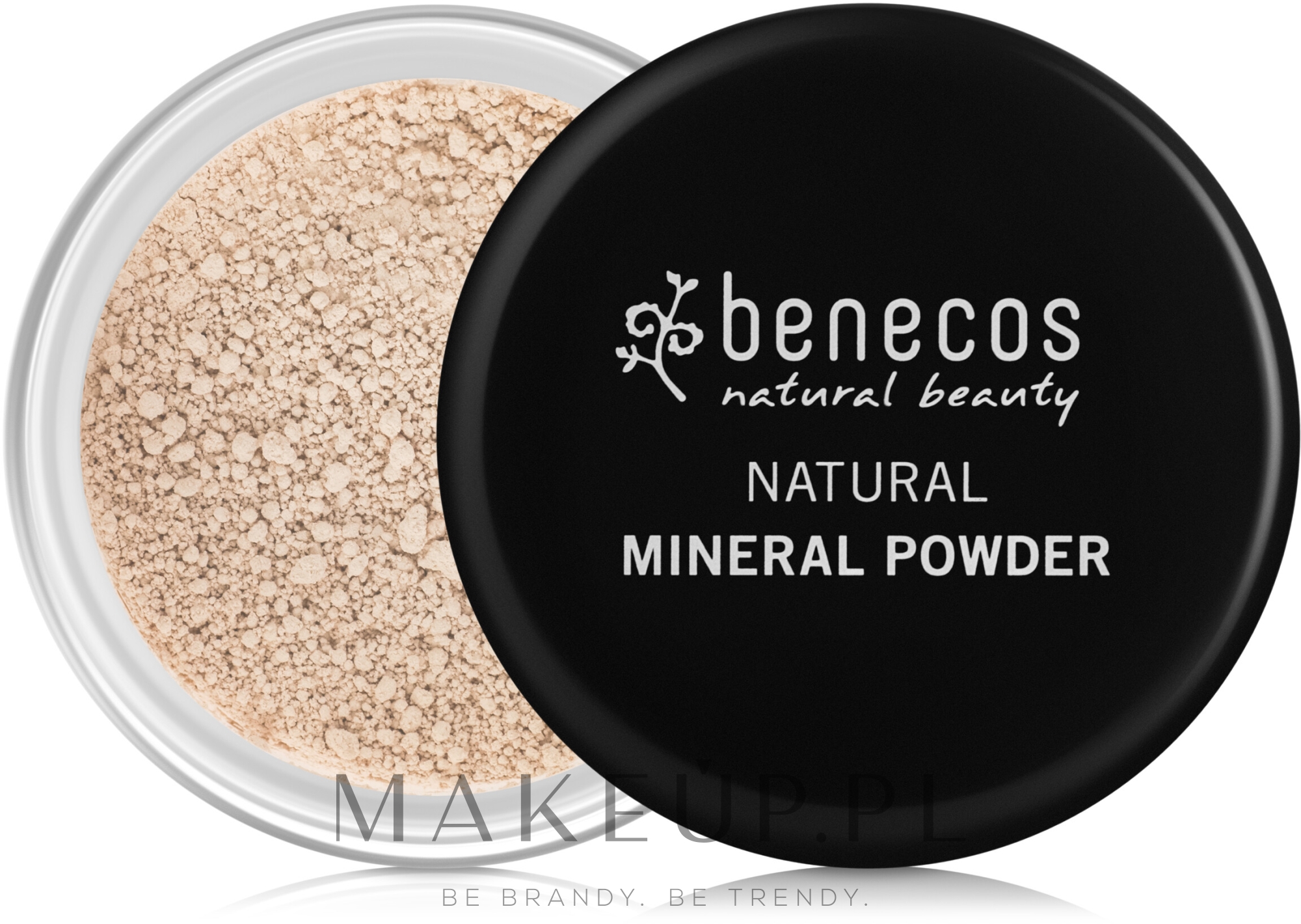 Naturalny puder mineralny - Benecos Natural Mineral Powder — Zdjęcie Sand