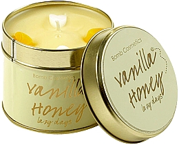 Kup Świeca zapachowa w żelaznym słoiku - Bomb Cosmetics Vanilla Honey Tinned Candle