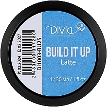 Żel do paznokci Build It Up w płynie, Di1003 (30 ml) - Divia Build It Up Gel Di1003 (30 ml) — Zdjęcie N2