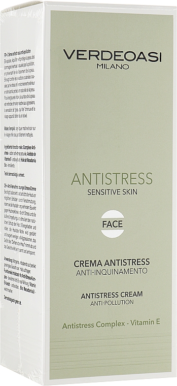 Krem ochronny do twarzy - Verdeoasi Antistress Cream Anti-Pollution