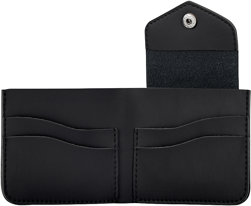 Czarny portfel w pudełku prezentowym „Classy” - MAKEUP Bi-Fold Wallet Black — Zdjęcie N3