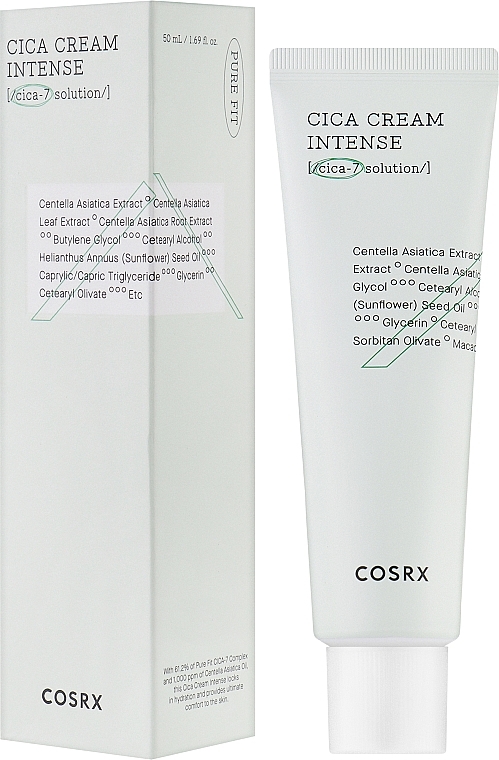 Odżywczy i kojący krem - Cosrx Pure Fit Cica Cream Intense — Zdjęcie N2