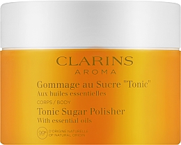 Peeling do twarzy - Clarins Aroma Body Tonic Sugar Polisher — Zdjęcie N1