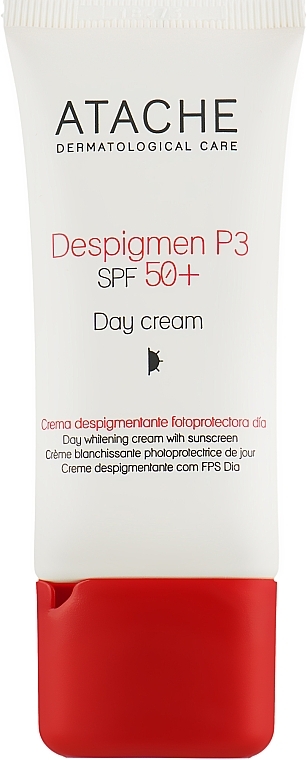 Wybielający krem depigmentacyjny na dzień - Atache Despigment P3 Day Cream SPF 50+ — Zdjęcie N1