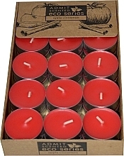Podgrzewacze zapachowe tealight Jabłko-cynamon, 30 szt. - Admit Scented Eco Series Apple & Cinnamon — Zdjęcie N1