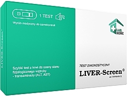 Kup Test diagnostyczny w celu oceny stanu fizjologicznego wątroby - Lab.Home Liver-Screen