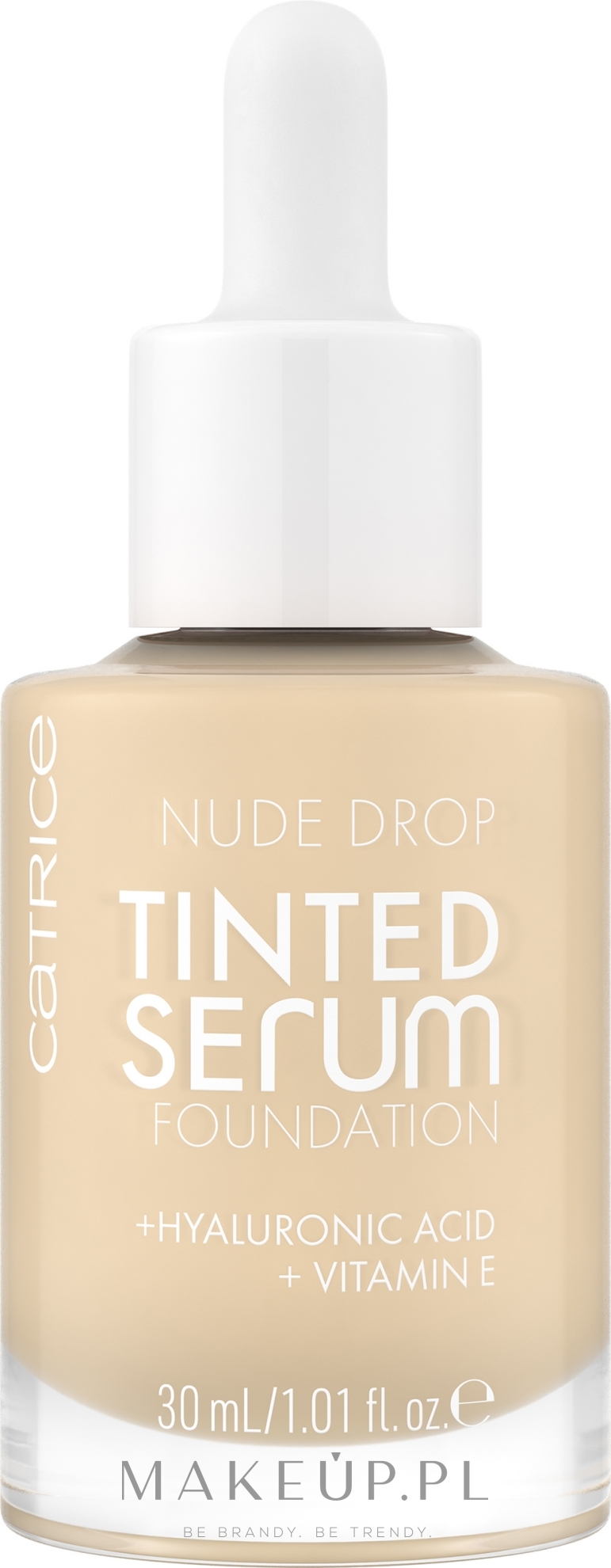 Podkład - Catrice Nude Drop Tinted Serum Foundation — Zdjęcie 001N