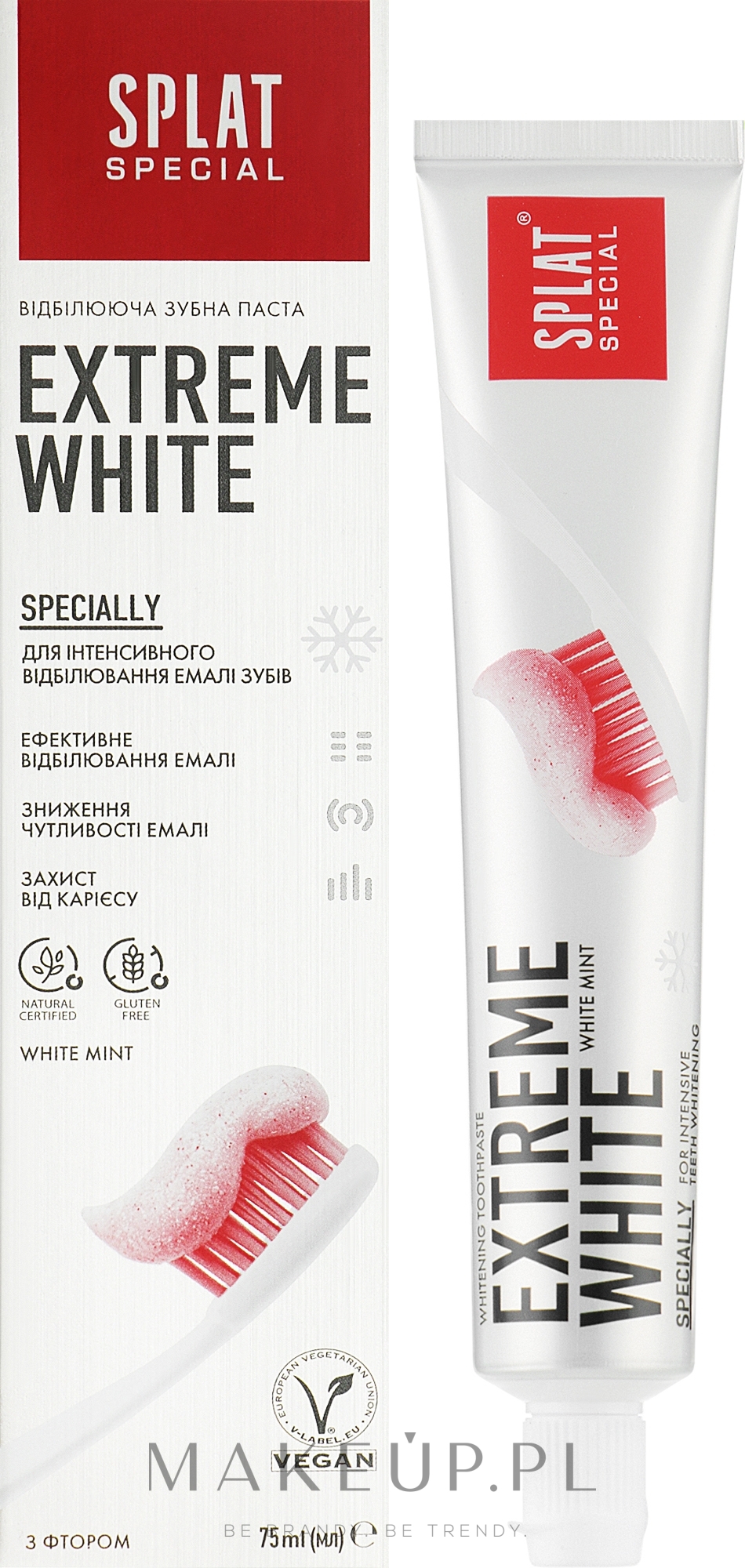 Pasta do zębów EXTREME WHITE - SPLAT Special — Zdjęcie 75 ml