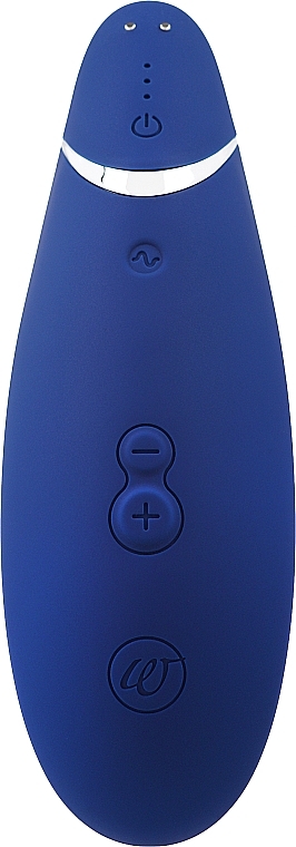 Podciśnieniowy stymulator łechtaczki, niebieski - Womanizer Premium 2 Blueberry — Zdjęcie N2