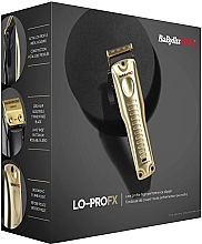 Maszynka do strzyżenia włosów - BaByliss Pro FX825GE LO-PRO FX Gold — Zdjęcie N5