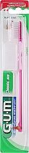 Szczoteczka do zębów Classic 409, miękka, malinowa - G.U.M Soft Compact Toothbrush — Zdjęcie N1