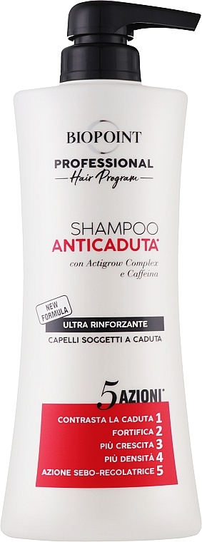 Szampon przeciw wypadaniu włosów - Biopoint Anticaduta Shampoo — Zdjęcie N1