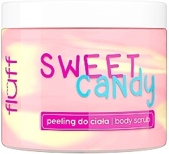 Odżywczy peeling myjący - Fluff Sweet Candy Body Scrub — Zdjęcie N1