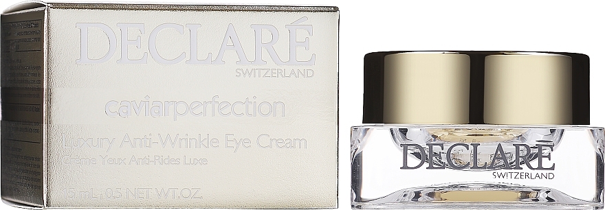 Luksusowy krem przeciwzmarszczkowy do skóry wokół oczu - Declare Luxury Anti-Wrinkle Eye Cream — Zdjęcie N2