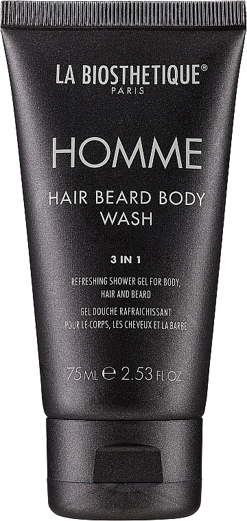Żel do ciała, włosów i brody - La Biosthetique Homme Hair Beard Body Wash — Zdjęcie N1