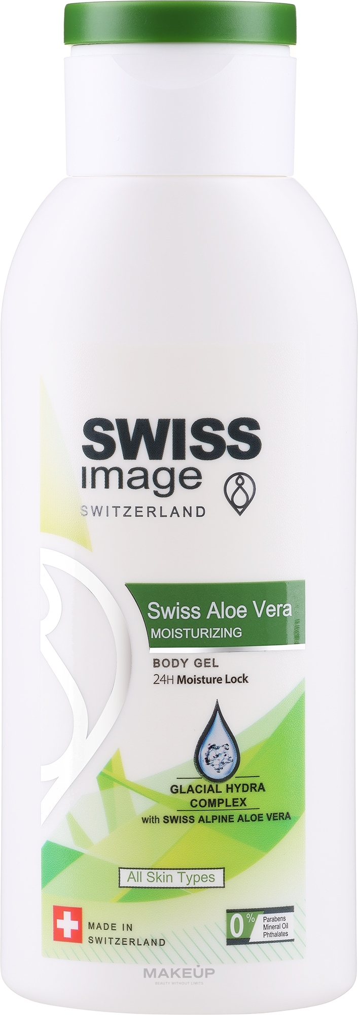Nawilżający żel do rąk i ciała z aloesem - Swiss Image Aloe Vera Hand & Body Moisturizing Gel — Zdjęcie 250 ml