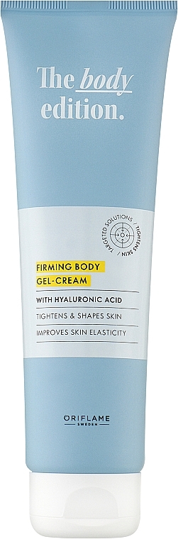 Ujędrniający żel-krem do ciała z kwasem hialuronowym - Oriflame The Body Edition Firming Body Gel-Cream — Zdjęcie N1