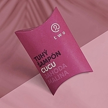 Szampon do włosów w kostce Truskawka i malina - Two Cosmetics Cucu Solid Shampoo — Zdjęcie N2