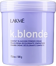 Puder do rozjaśniania włosów - Lakmé K.Blonde Compact Powder-Cream — Zdjęcie N2