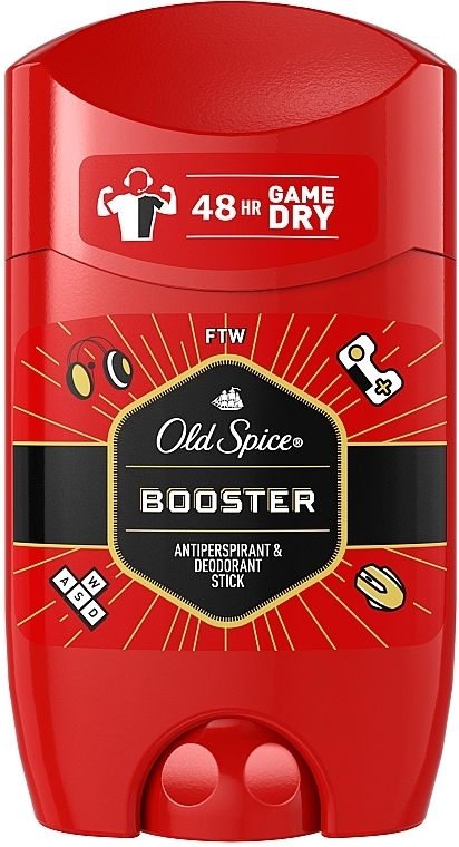 Antyperspirant-dezodorant w sztyfcie - Old Spice Booster Deodorant Stick — Zdjęcie N1