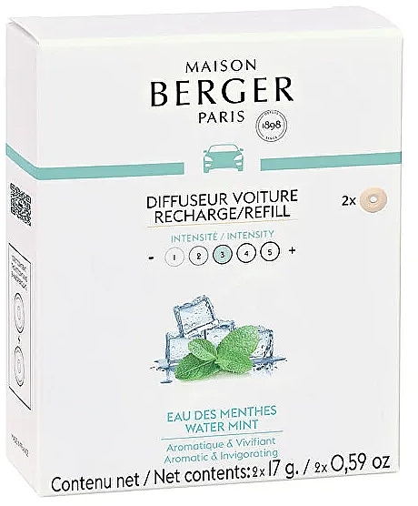 Maison Berger Water Mint - Odświeżacze powietrza do samochodu — Zdjęcie N1