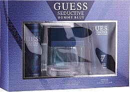 Kup Guess Seductive Homme Blue - Zestaw (edt 100 ml + deo 226 ml + sh/gel 200 ml)