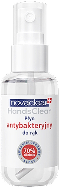 Antybakteryjny płyn do rąk - Novaclear Hands Clear — Zdjęcie N1