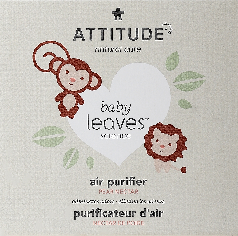 Oczyszczacz powietrza Pear Nectar - Attitude Natural Air Purifier Pear Nectar Hypoallergenic — Zdjęcie N1