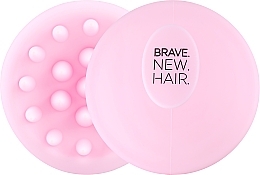 Kup PREZENT! Szczotka do masażu głowy, okrągła, różowa - Brave New Hair Scalp