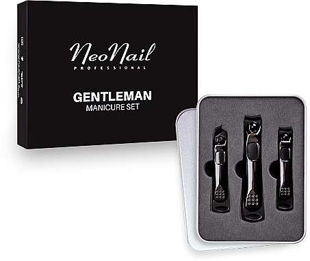 Zestaw do manicure dla mężczyzn - NeoNail Professional Gentleman Manicure Set — Zdjęcie N1
