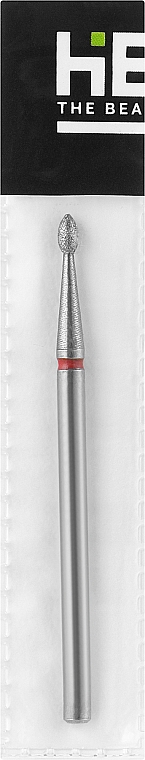 Frez diamentowy, 1,8 mm, czerwony - Head The Beauty Tools — Zdjęcie N1