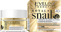 PRZECENA! Skoncentrowany krem przeciwzmarszczkowy na dzień i na noc 40+ - Eveline Cosmetics Royal Snail * — Zdjęcie N1