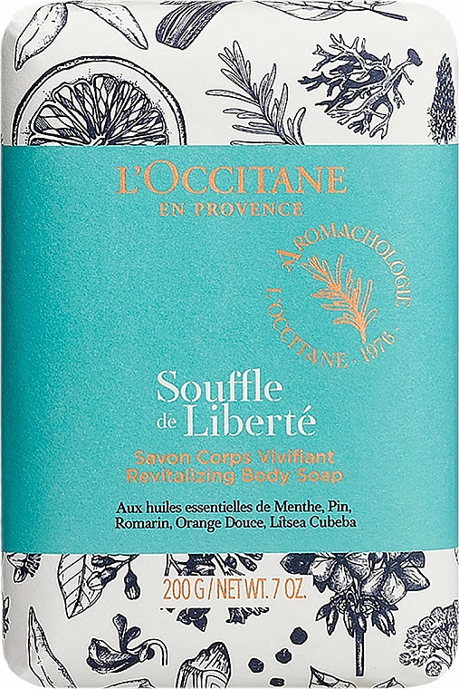 Mydło Powiew wolności - L'Occitane Souffle De Liberté Revitalizing Body Soap — Zdjęcie N1