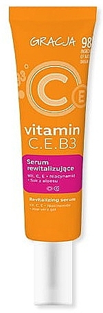 Serum rewitalizujące - Gracja Vitamin C.E.B3 Serum — Zdjęcie N1