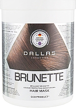 Kup Nawilżająca maska do włosów chroniąca ciemny kolor - Dalas Cosmetics Brilliant Brunette