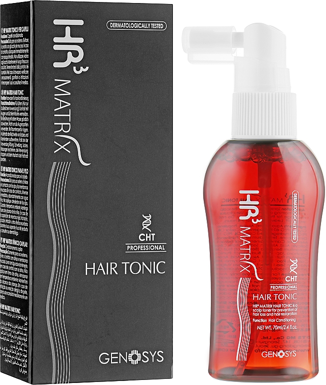 Tonik stymulujący porost włosów - Genosys HR3 Matrix Clinical Hair Tonic — Zdjęcie N4